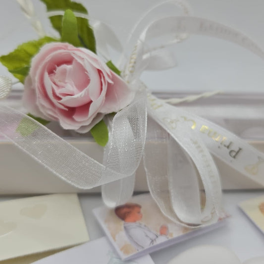Bomboniere- Gastgeschenk Box mit fünf Confetti