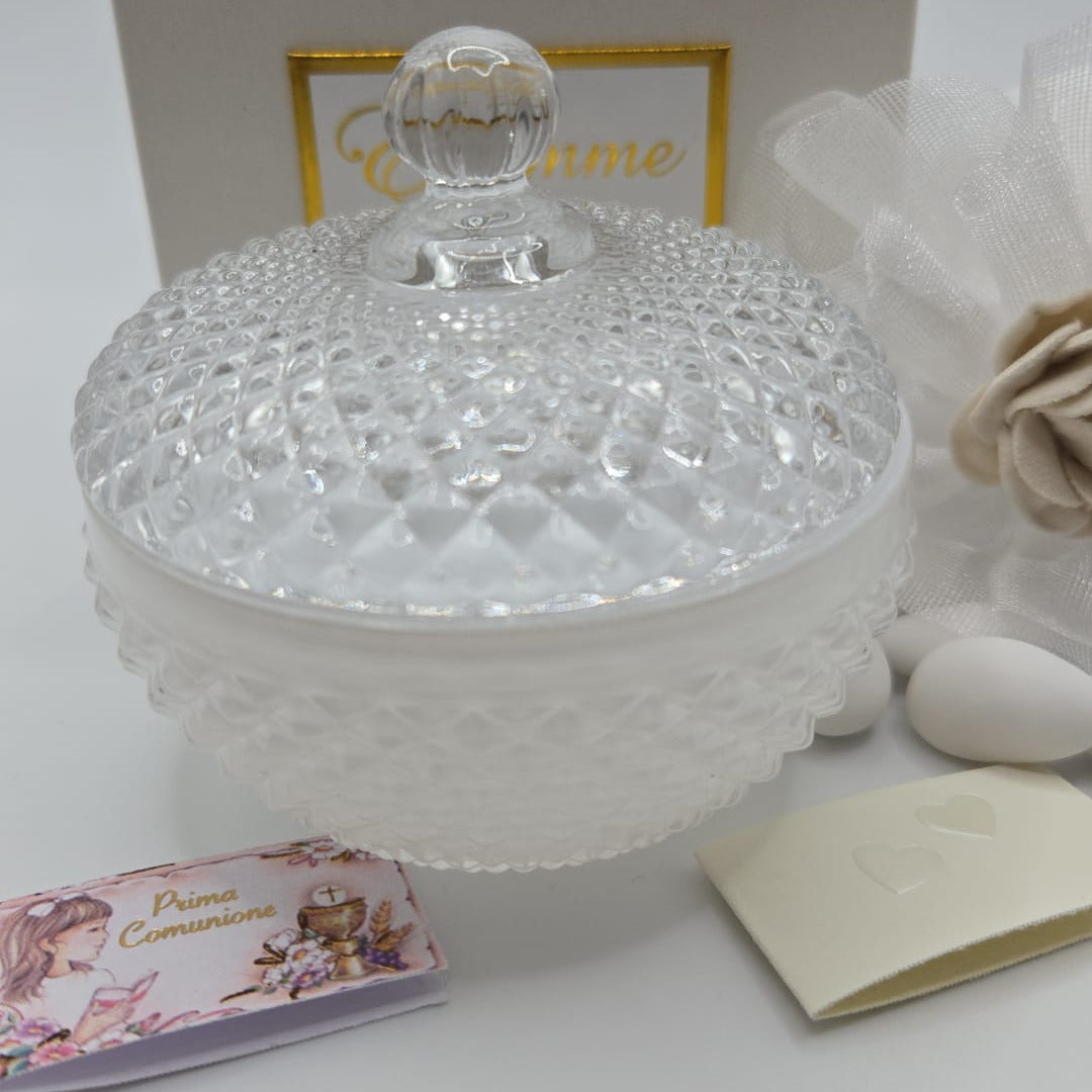 Bomboniere-Gastgeschenk- Glasdoeschen