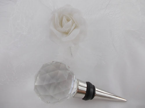 Flaschenverschluss mit Kristallkopf - Pina´s Bombonieren