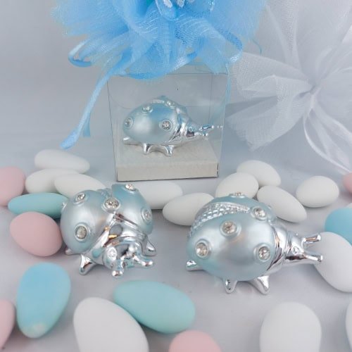 Marienkäfer blau - Bomboniere Gastgeschenk - Pina´s Bombonieren