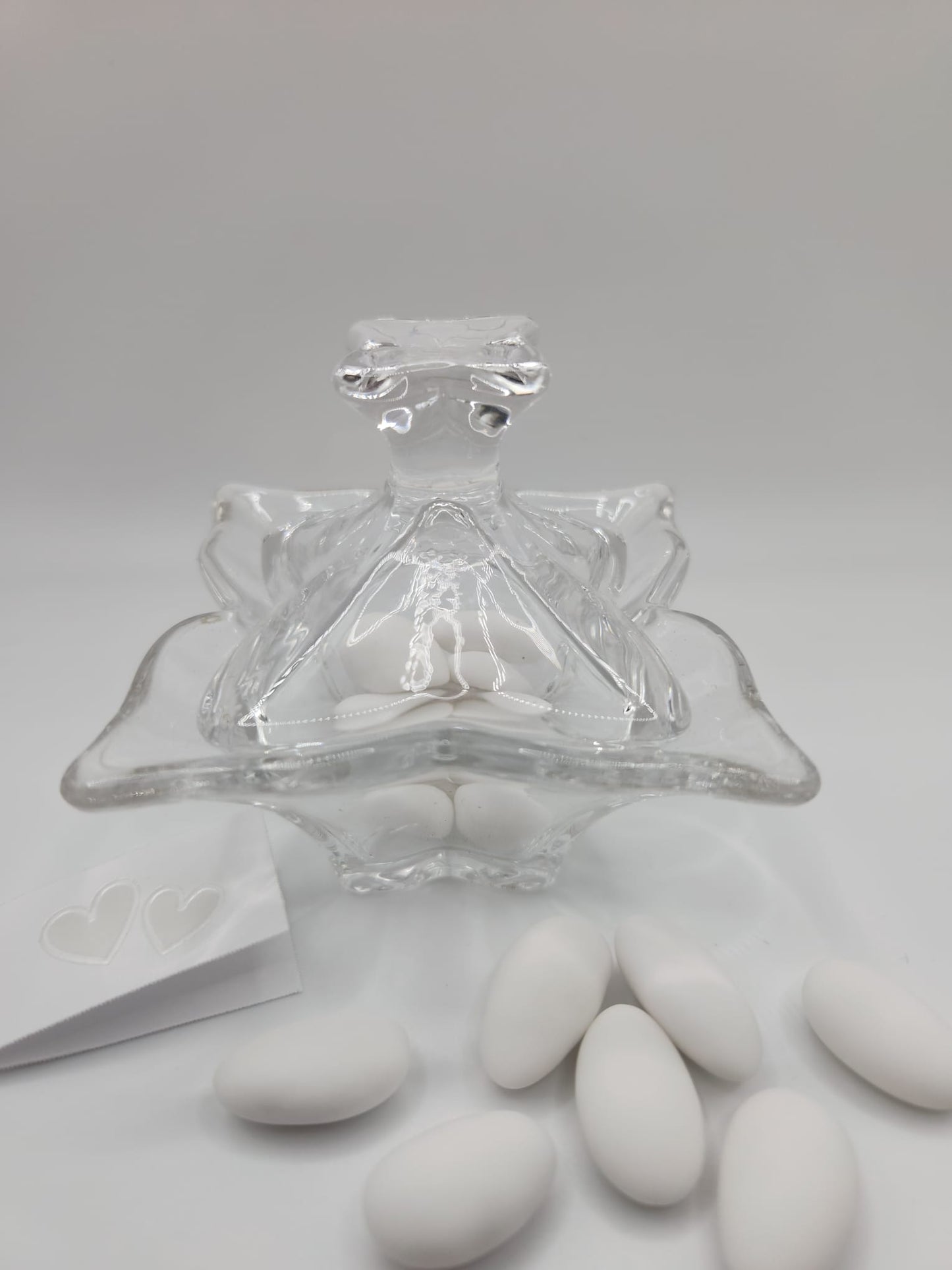 Bomboniere Gastgeschenk CRYSTALL SCATOLA 4 punte