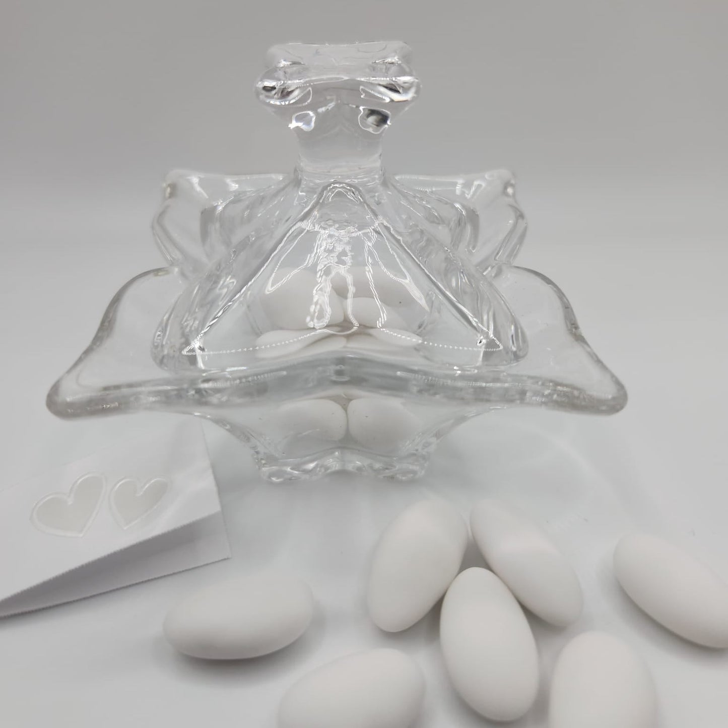Bomboniere Gastgeschenk CRYSTALL SCATOLA 4 punte
