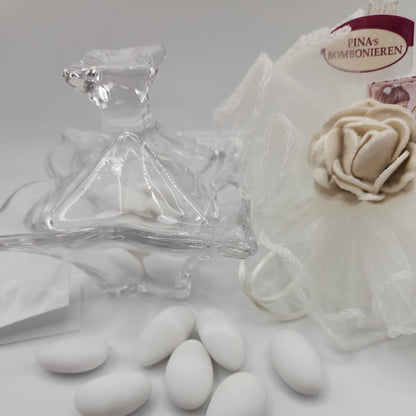 Bomboniere Gastgeschenk CRYSTALL SCATOLA 4 punte