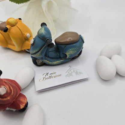 Bomboniere-Gastgeschenk Vespar in drei verschiedenen Farben