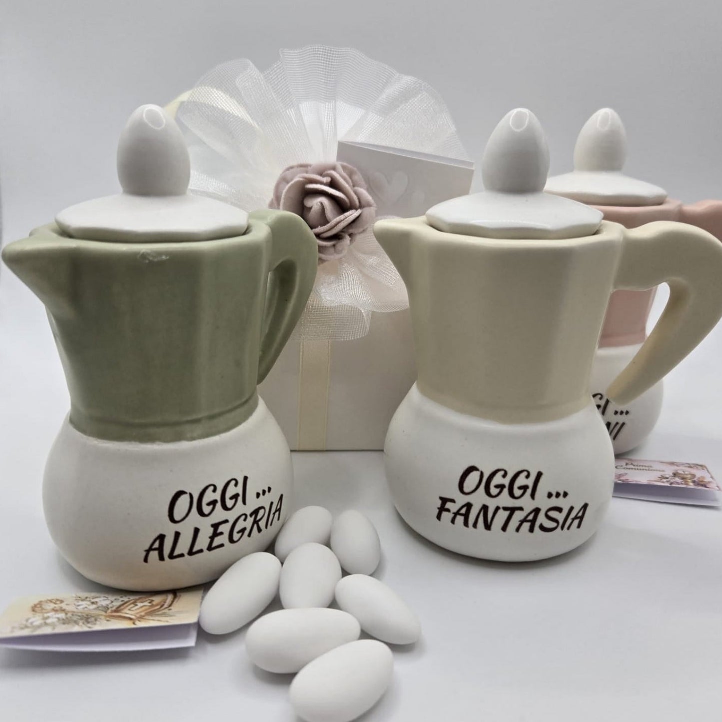 Bomboniere / Gastgeschenk - Zuckerdose Mokka Lux e Dolce