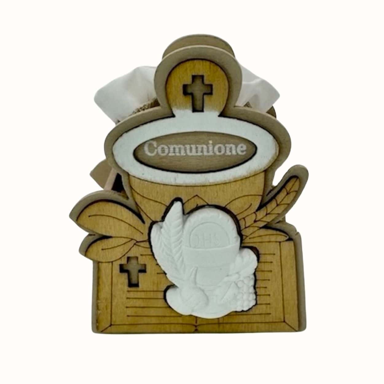 Holzaufsteller Kommunion - Pina´s Bombonieren