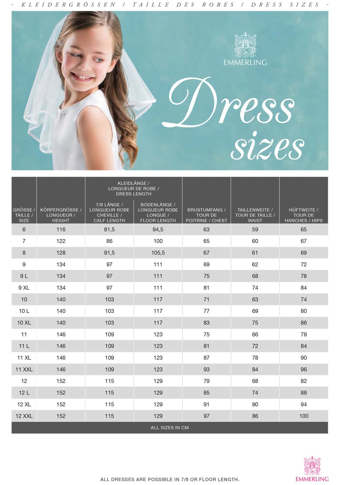 Kommunionkleid Kea Emmerling - Weißes Organza Kommunionskleid - Pina´s Bombonieren