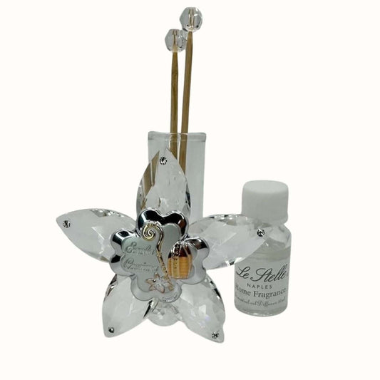 Kristallaufsteller / Raumduftspender mit Mitra - Pina´s Bombonieren