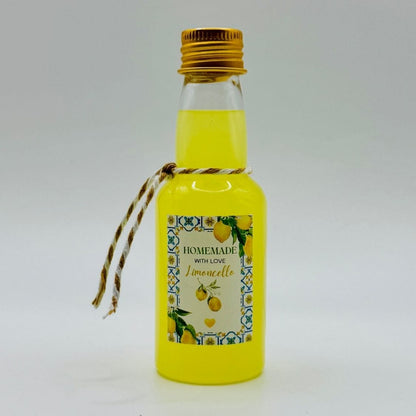 Limoncello Gastgeschenk 50ml - Personalisierter Italienischer Likör - Pina´s Bombonieren