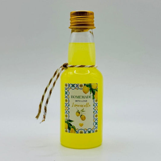Limoncello Gastgeschenk 50ml - Personalisierter Italienischer Likör - Pina´s Bombonieren