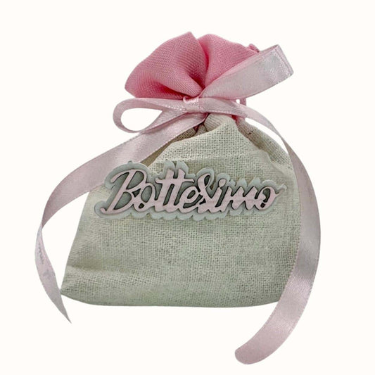 Mandelsäckchen Battesimo - Personalisierbar - Pina´s Bombonieren