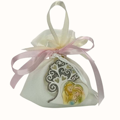 Mandelsäckchen heilige Familie - personalisiert - Pina´s Bombonieren