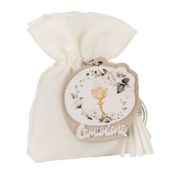 Mandelsäckchen mit Schlüsselanhänger - Pina´s Bombonieren