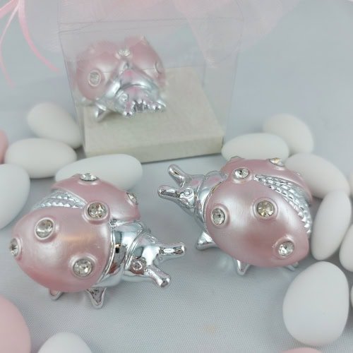 Marienkäfer rosa - Bomboniere Gastgeschenk - Pina´s Bombonieren