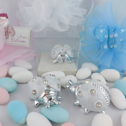 Marienkäfer weiß - Bomboniere Gastgeschenk - Pina´s Bombonieren