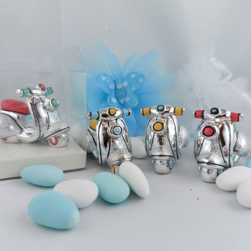 Scooter mehrfarbig - personalisiert - Pina´s Bombonieren